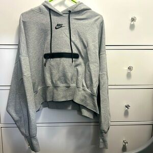 Nike Fleece Tech cropped hoodie with pocket